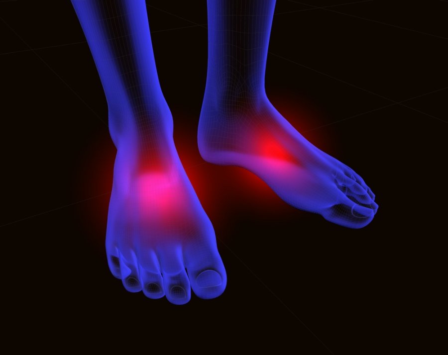 išnirimas pėdos gydymo sąnarių